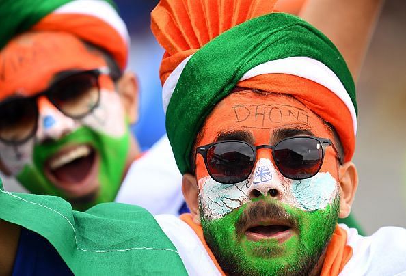 India has the biggest fan following.